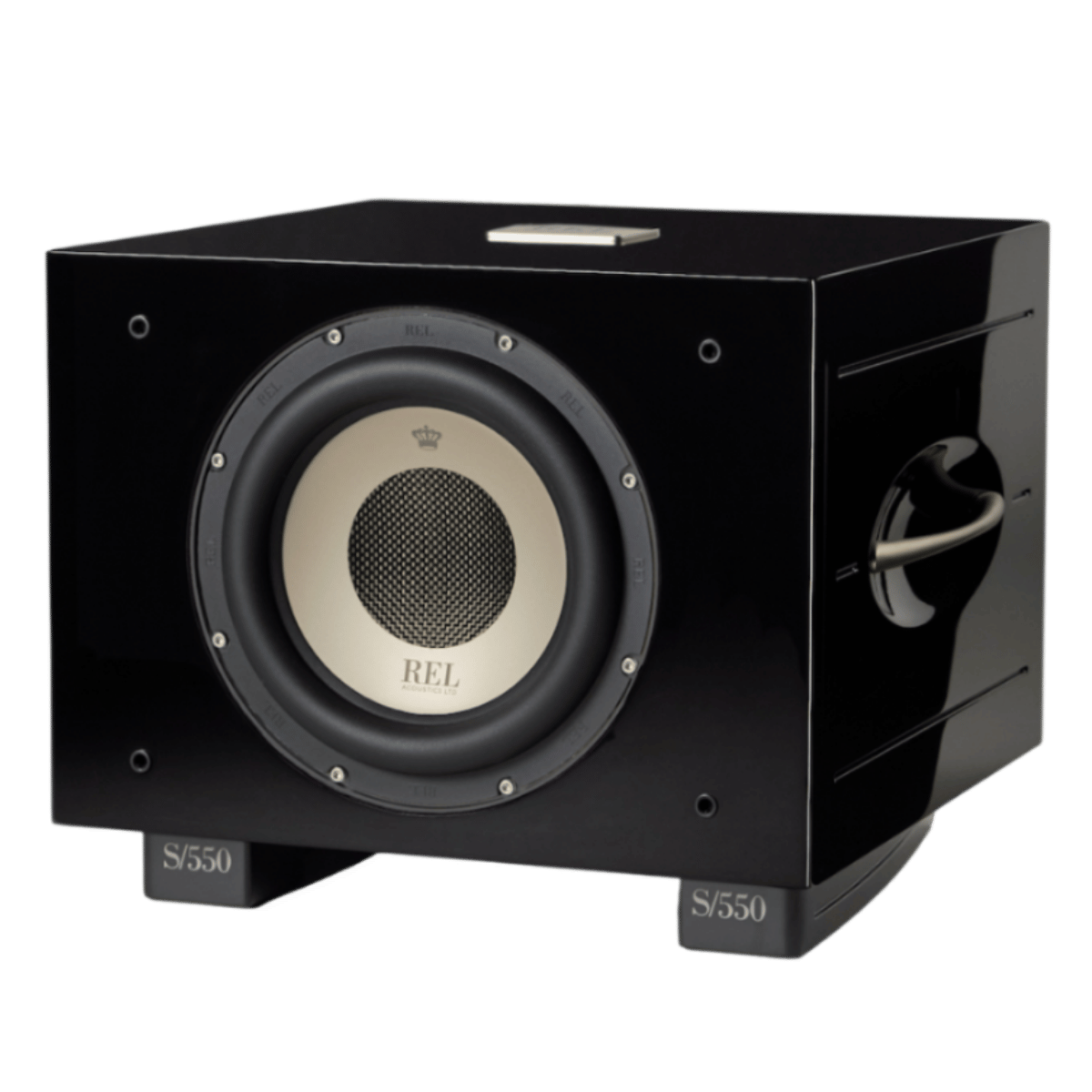Rel S/550 Subwoofer #colour_Piano Black Lacquer