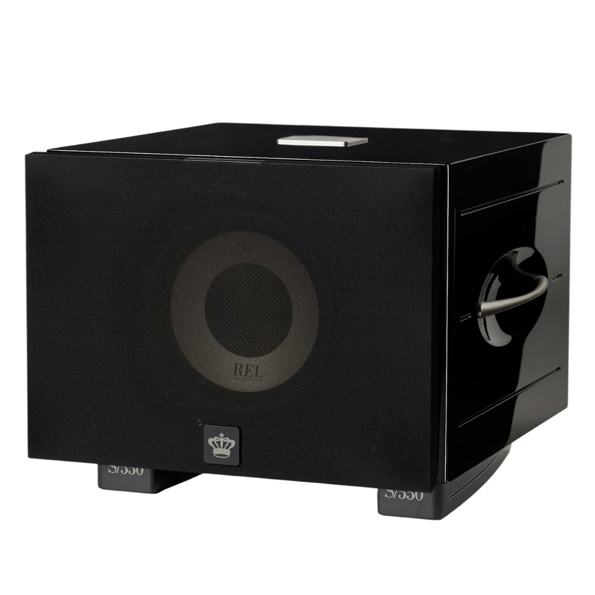 Rel S/550 Subwoofer #colour_Piano Black Lacquer