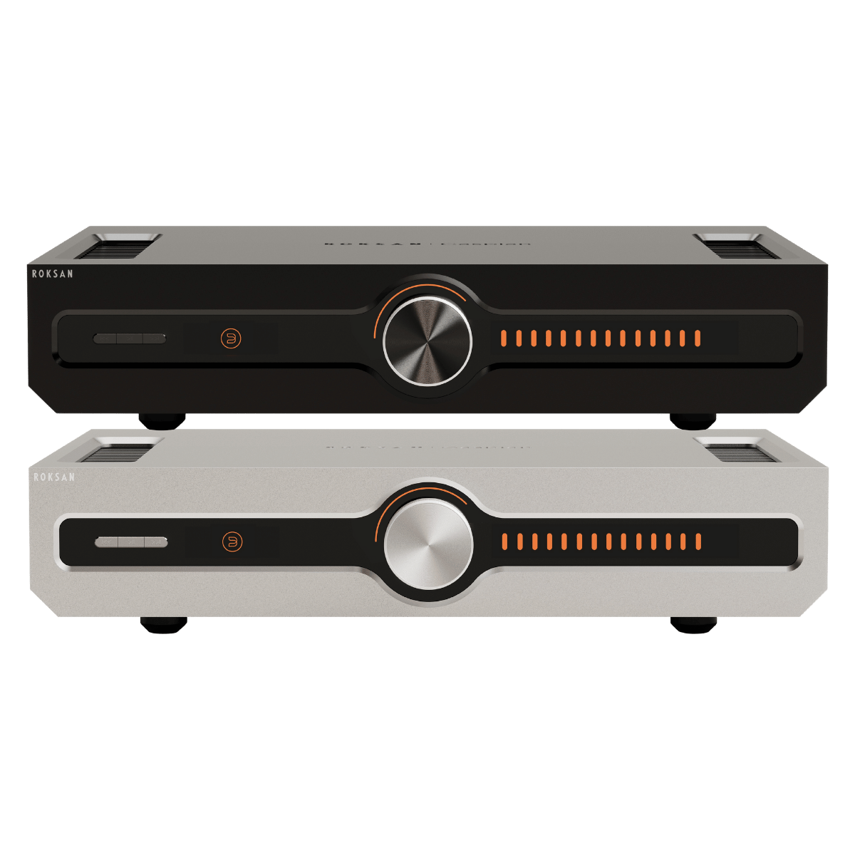 Roksan Caspian 4G Streaming Amplifier Silver and Black