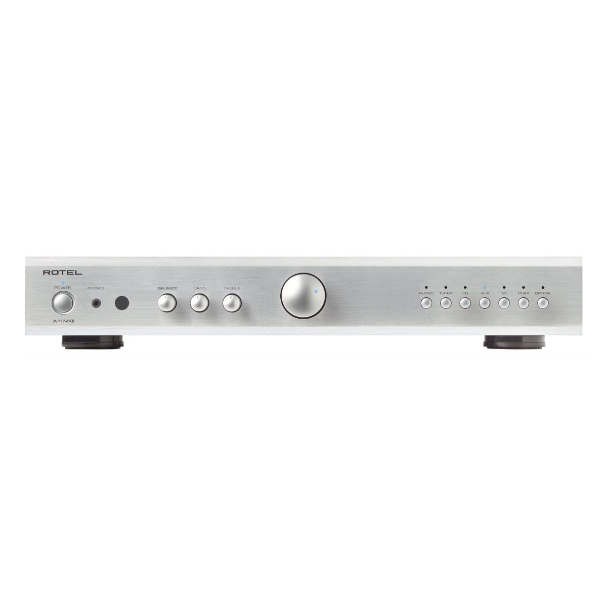 Rotel A11 MKII integrated amplifier -Silver #colour_silver
