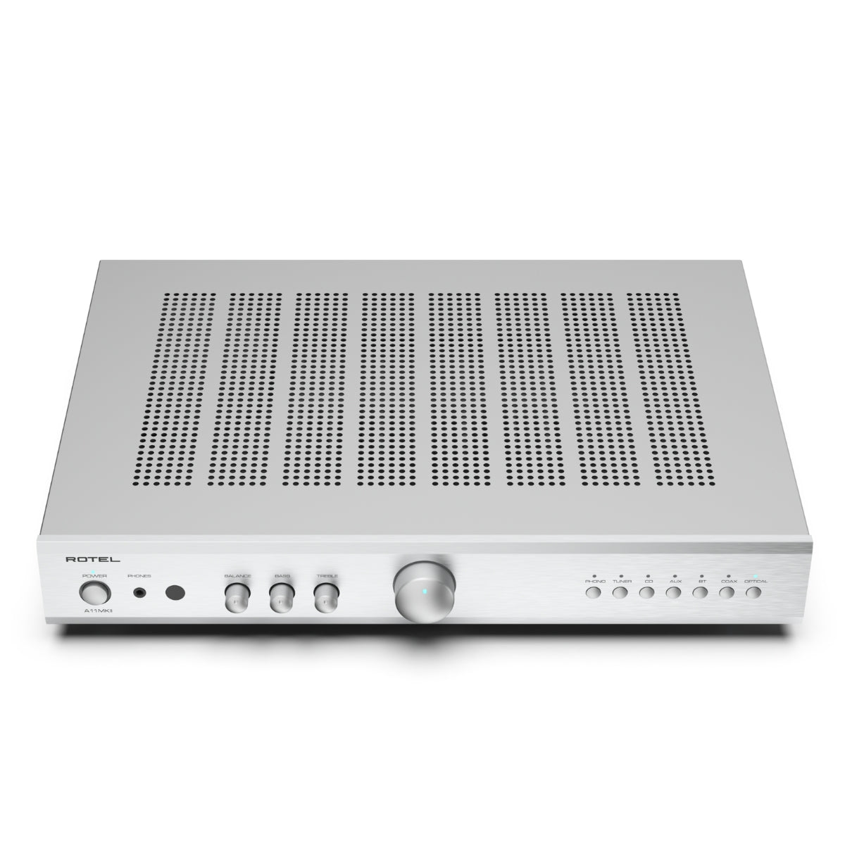 Rotel A11 MKII integrated amplifier -Silver #colour_silver