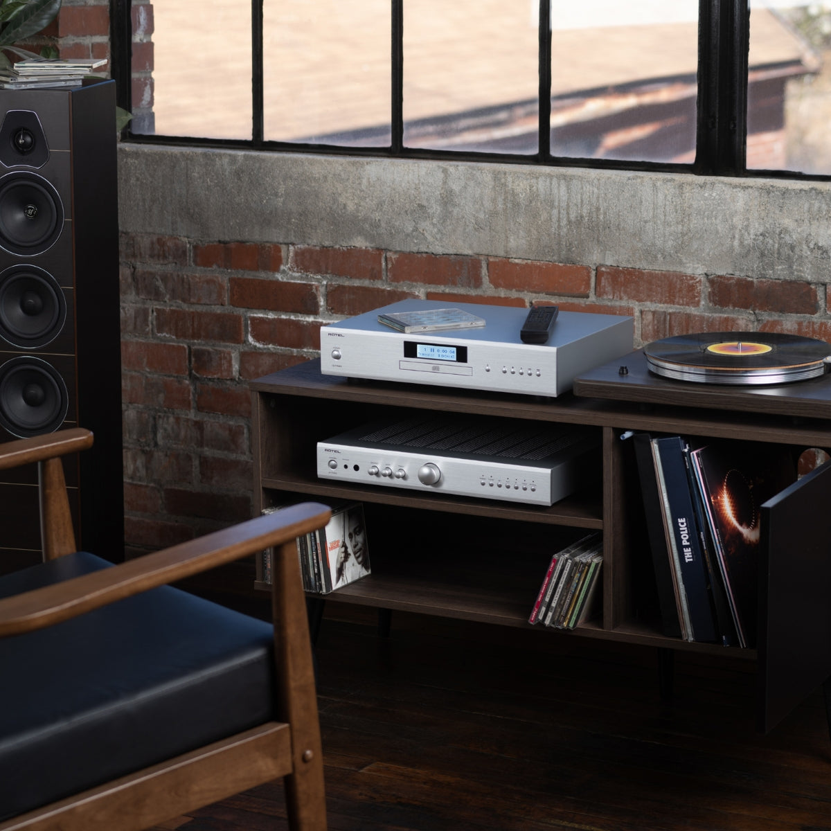 Rotel A11 MKII integrated amplifier -Silver #colour_silver