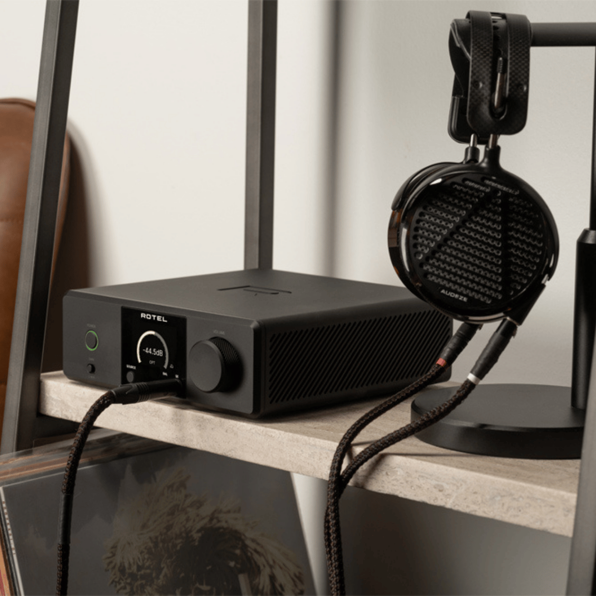 Rotel DX-3 Headphone Amplifier Life Style