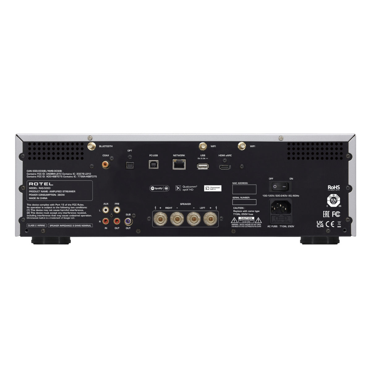Rotel RAS-5000 Streaming Integrated Amplifier