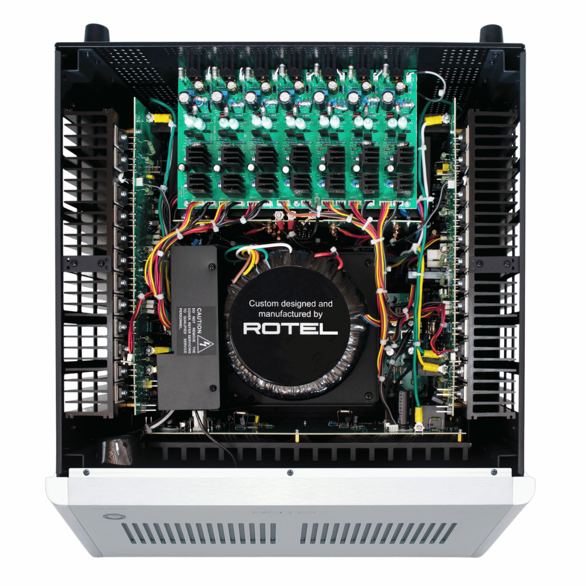 Rotel RMB-1587 MKII 7-Channel Power Amplifier Silver