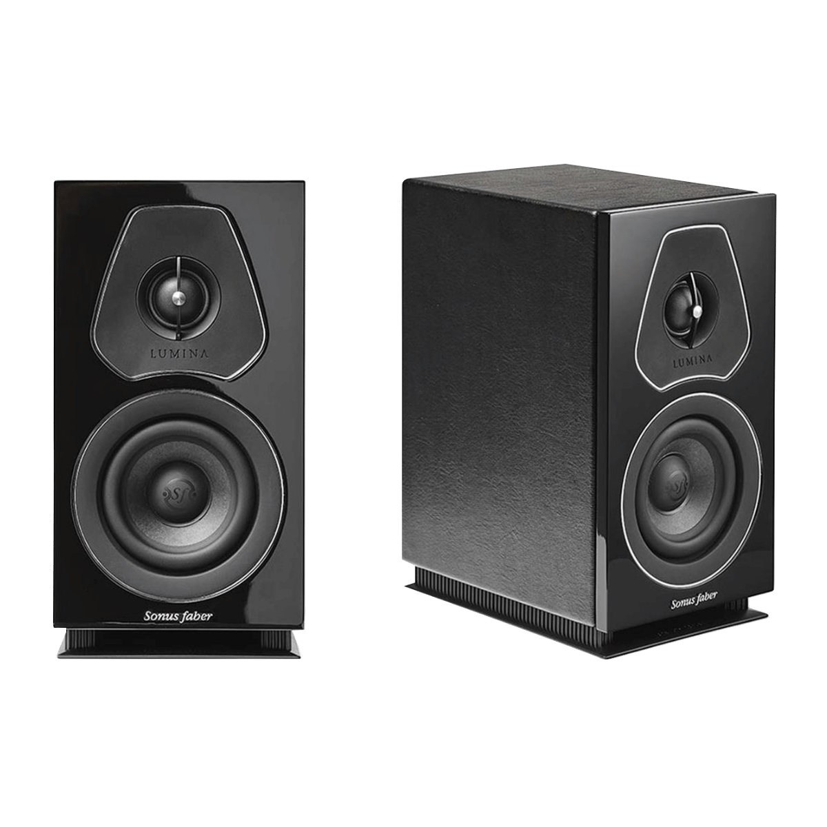 Sonus Faber Lumina 1 Bookshelf Speakers #colour_piano black