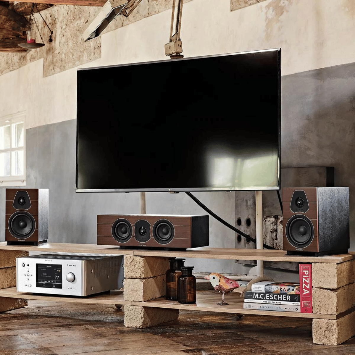 Sonus Faber Lumina Centre Speaker #colour_wenge