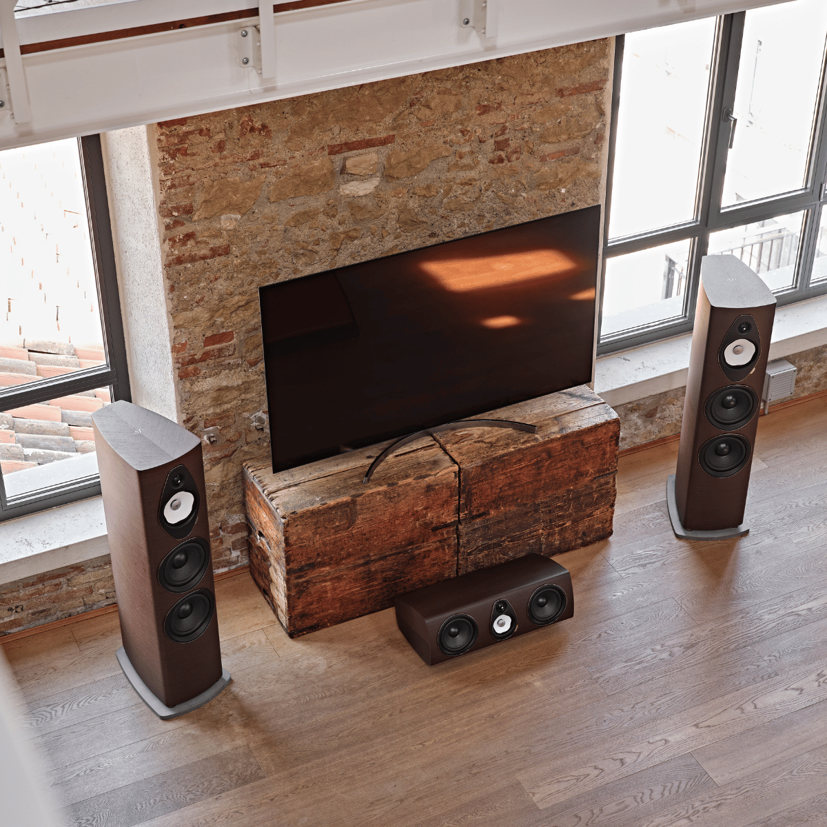 Sonus Faber Sonetto Centre G2 Centre Speaker #colour_wenge