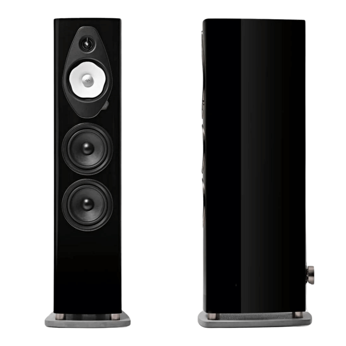 Sonus Faber Sonetto V G2 Floorstanding Speakers #colour_piano black