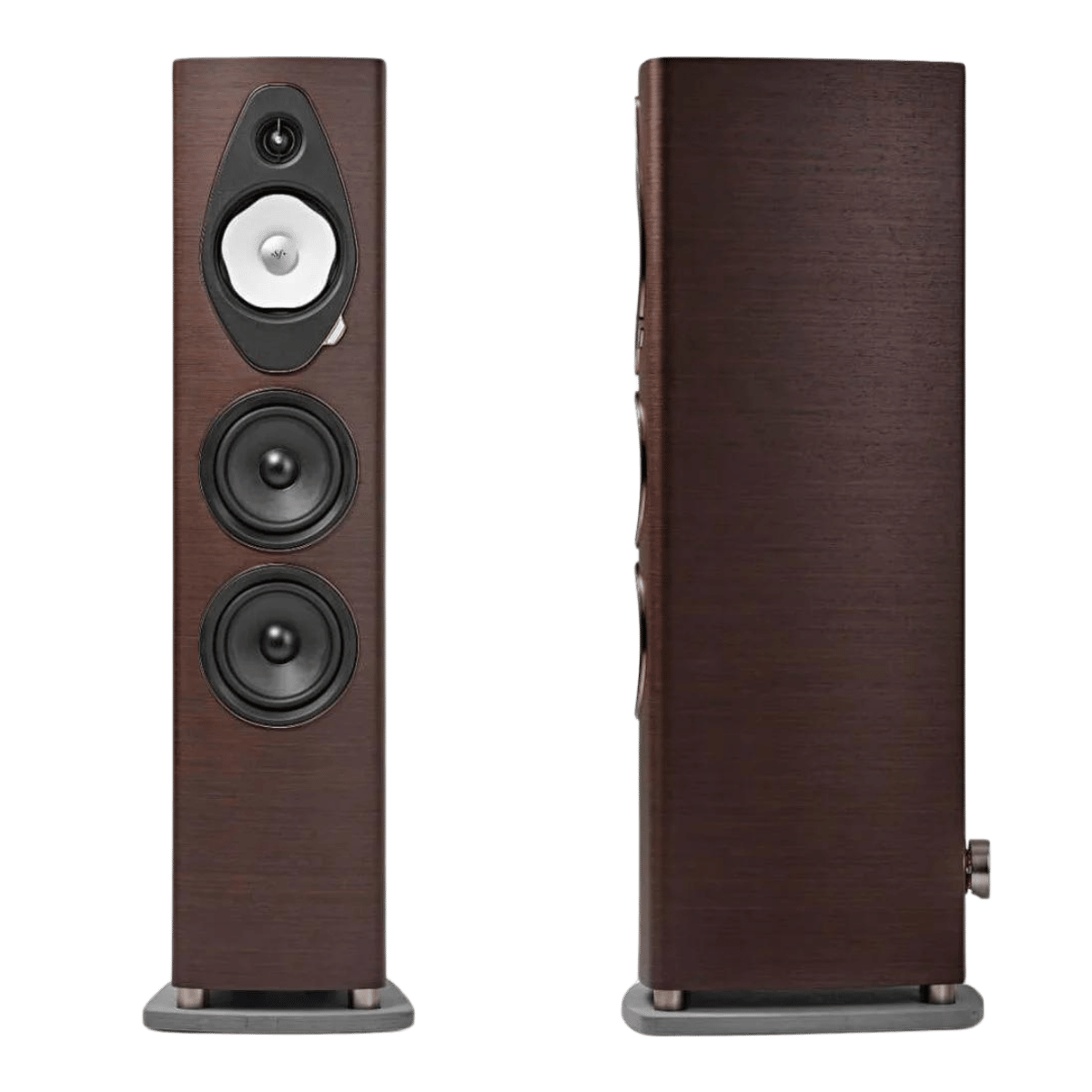 Sonus Faber Sonetto V G2 Floorstanding Speakers #colour_wenge