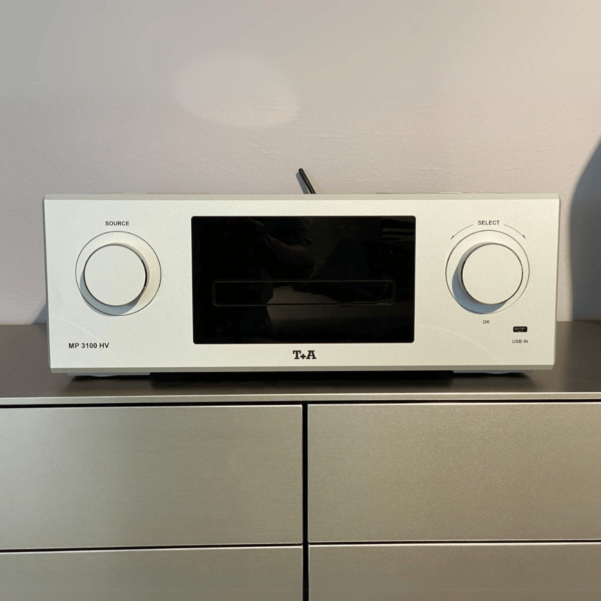 T+A Hi-Fi MP 3100 HV Multi Source SACD Player Silver #colour_silver