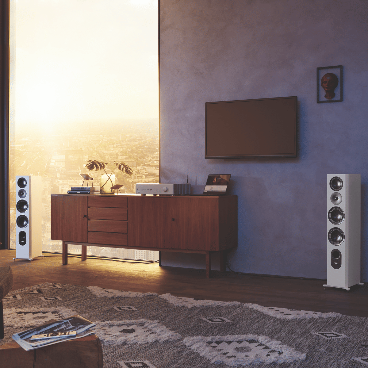 T+A Hi-Fi PA 1100 E Integrated Amplifier with DAC Silver #colour_silver