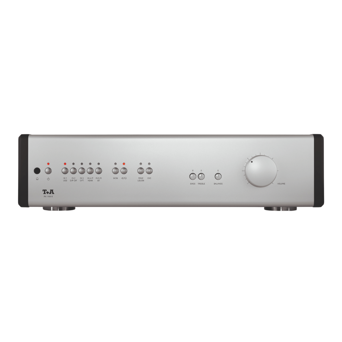 T+A Hi-Fi PA 1100 E Integrated Amplifier with DAC Silver #colour_silver