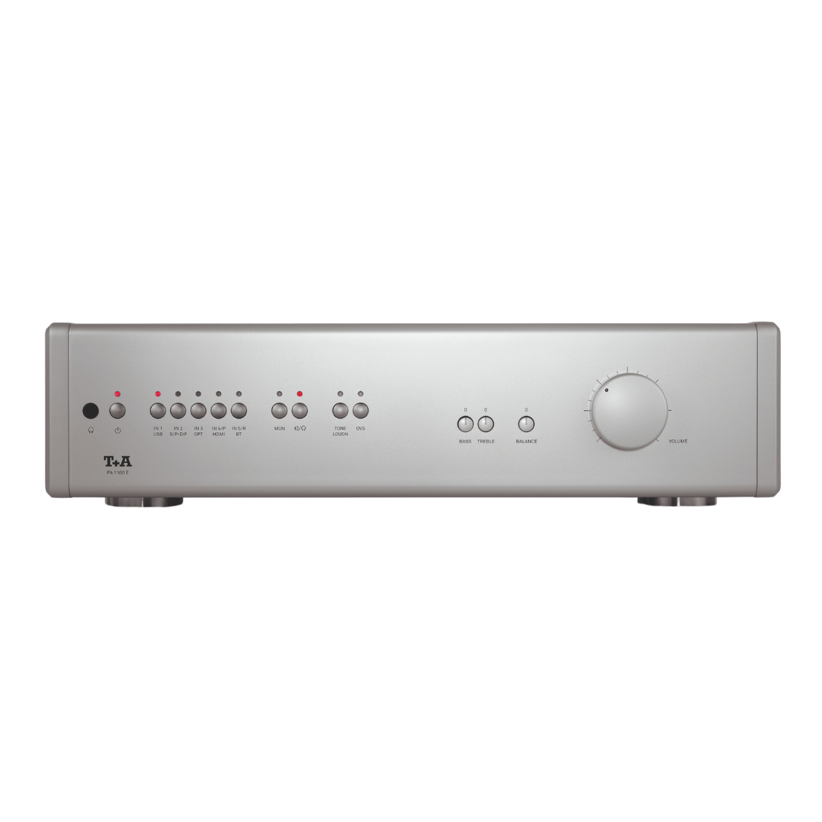T+A Hi-Fi PA 1100 E Integrated Amplifier with DAC Silver #colour_silver