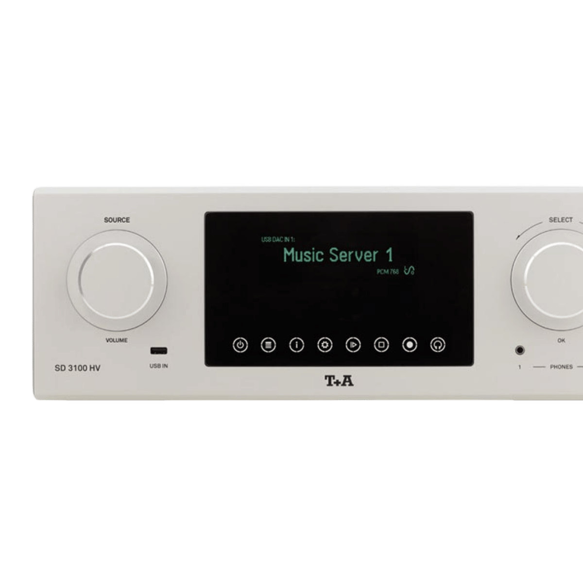 T+A Hi-Fi SD 3100 HV Reference Streaming DAC Silver #colour_silver