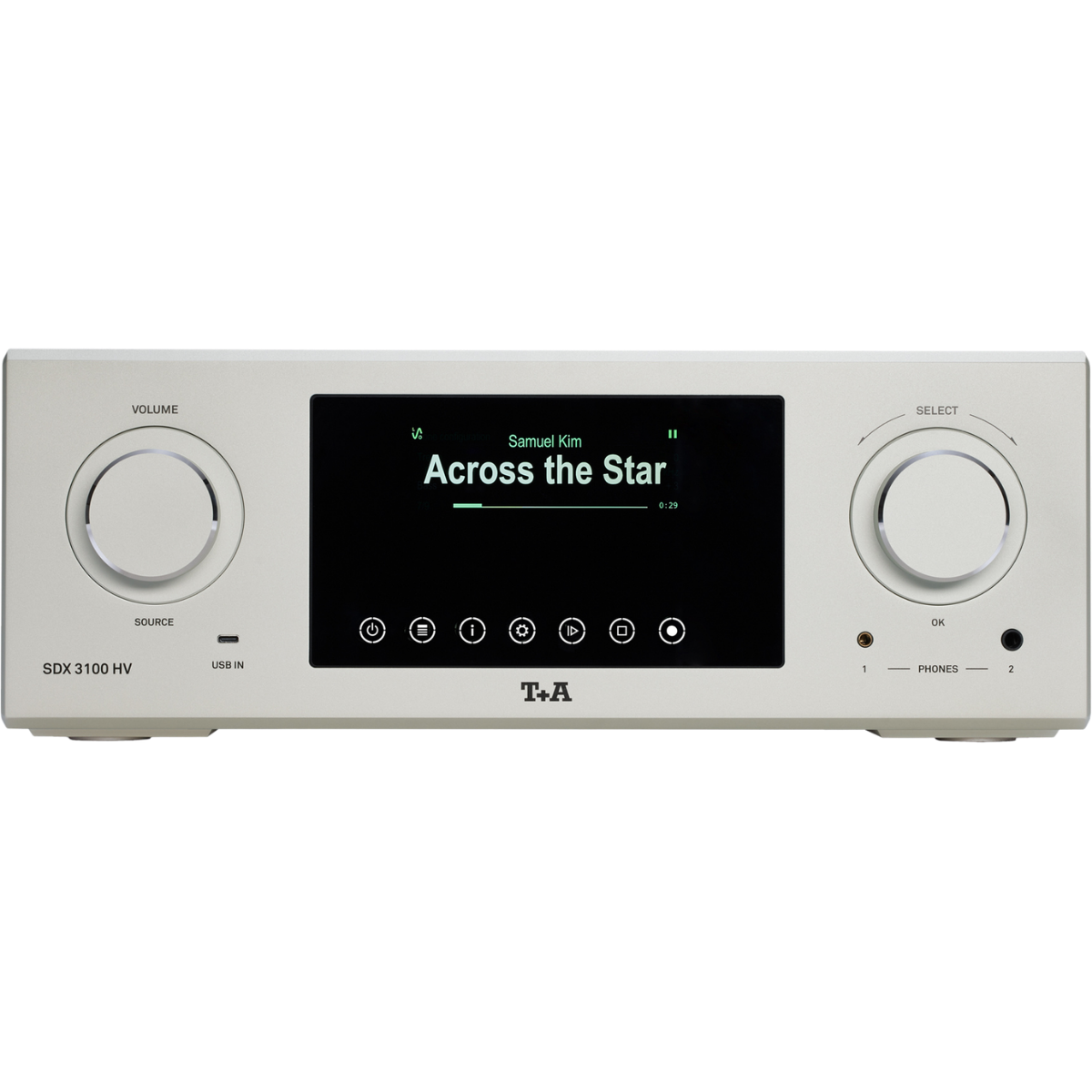 T+A SDX 3100 HV Reference Streaming DAC / Preamplifier