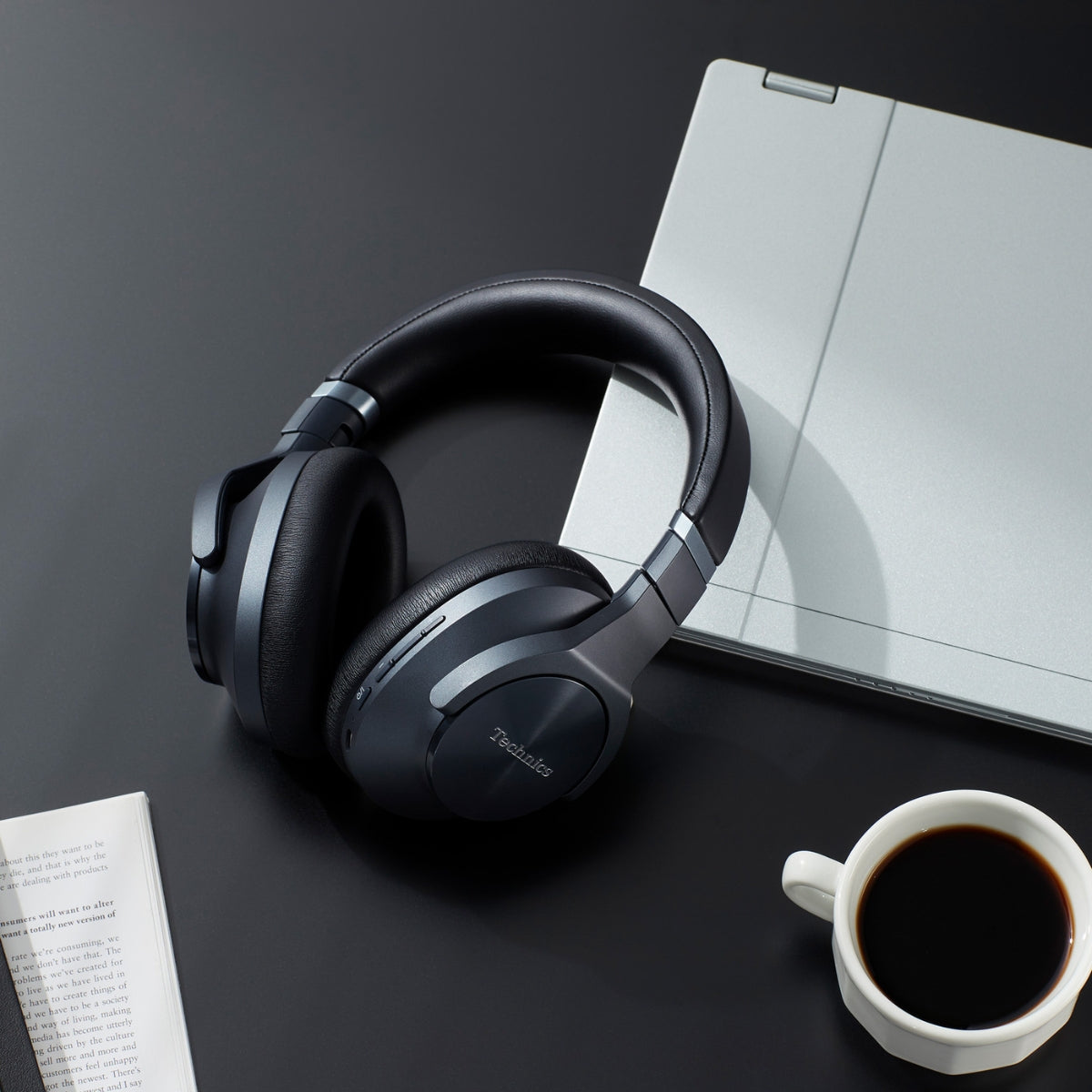 Technics EAH-A800 Wireless Noise Cancelling Headphones Black #colour_black