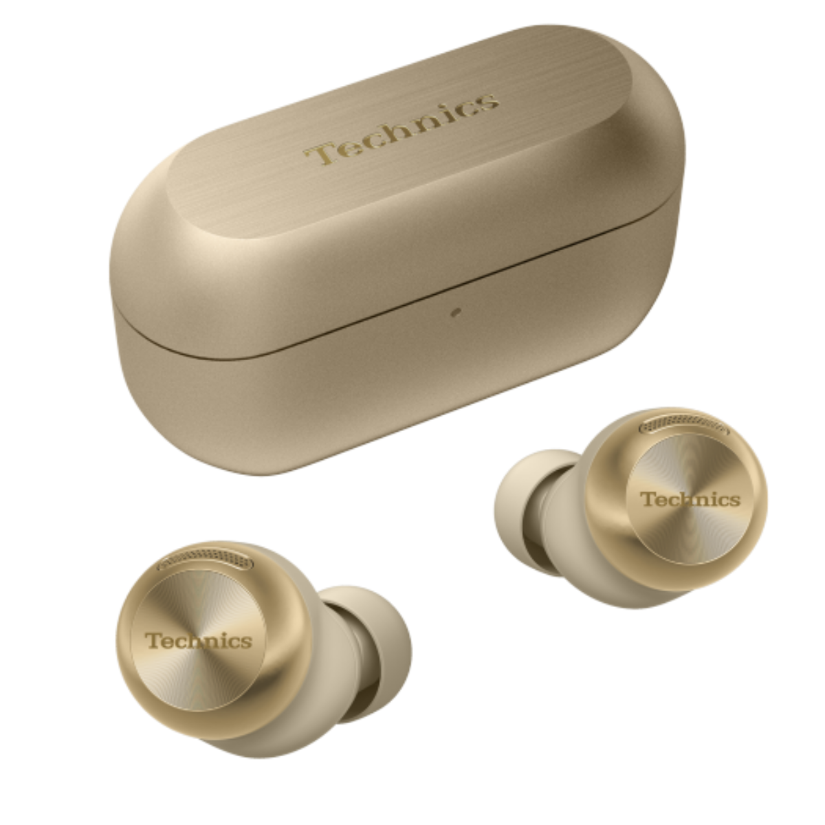 Technics EAH-AZ100 True Wireless Earbuds with Magnetic Fluid Driver Champagne Gold #colour_Champagne Gold