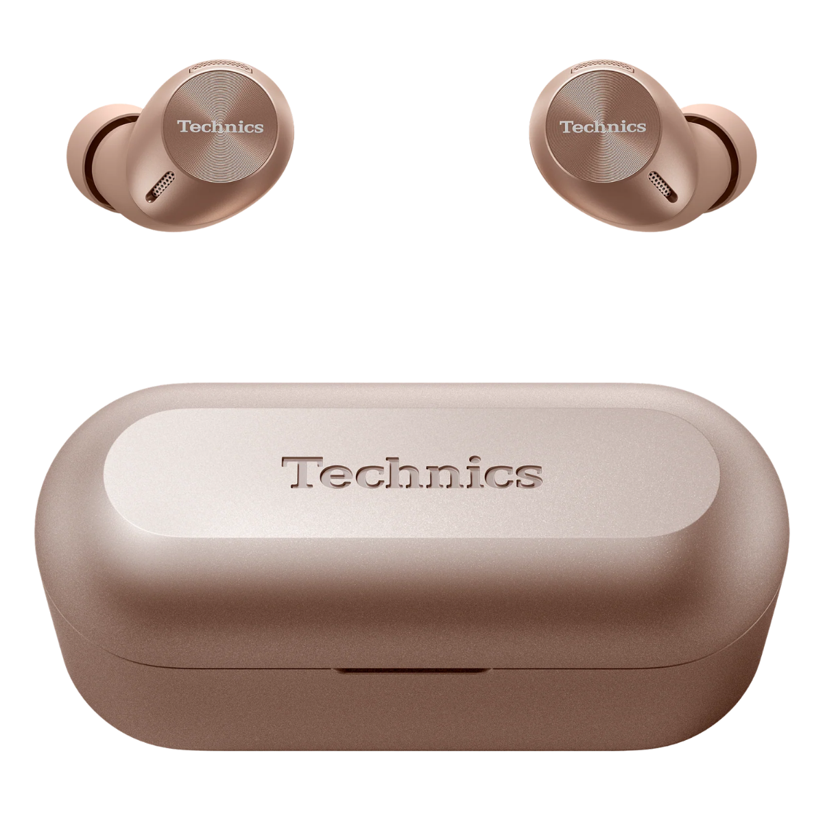 Technics EAH-AZ40M2 True Wireless Noise Cancelling Earbuds with Multipoint Bluetooth Rose Gold #colour_Rose Gold