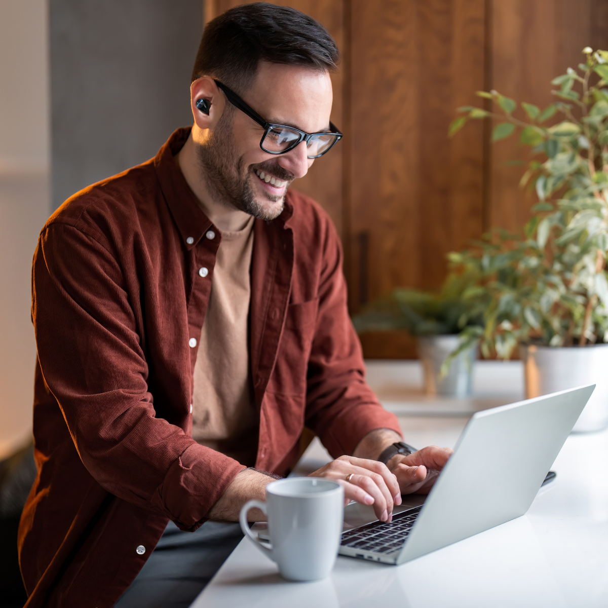 Technics EAH-AZ40M2 True Wireless Noise Cancelling Earbuds with Multipoint Bluetooth