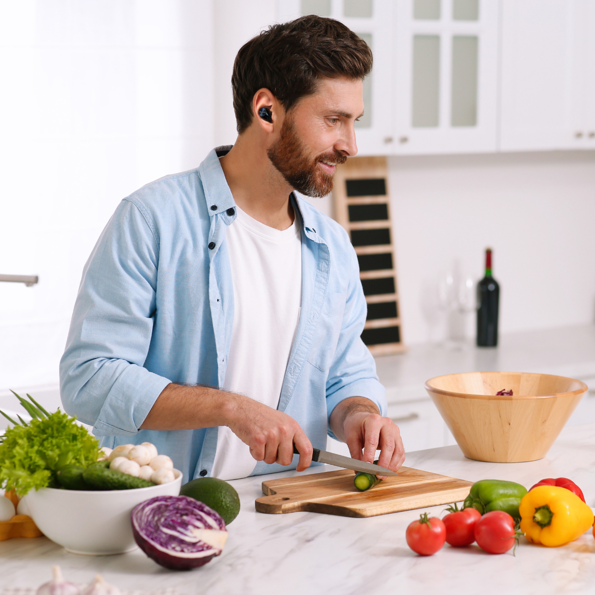 Technics EAH-AZ40M2 True Wireless Noise Cancelling Earbuds with Multipoint Bluetooth