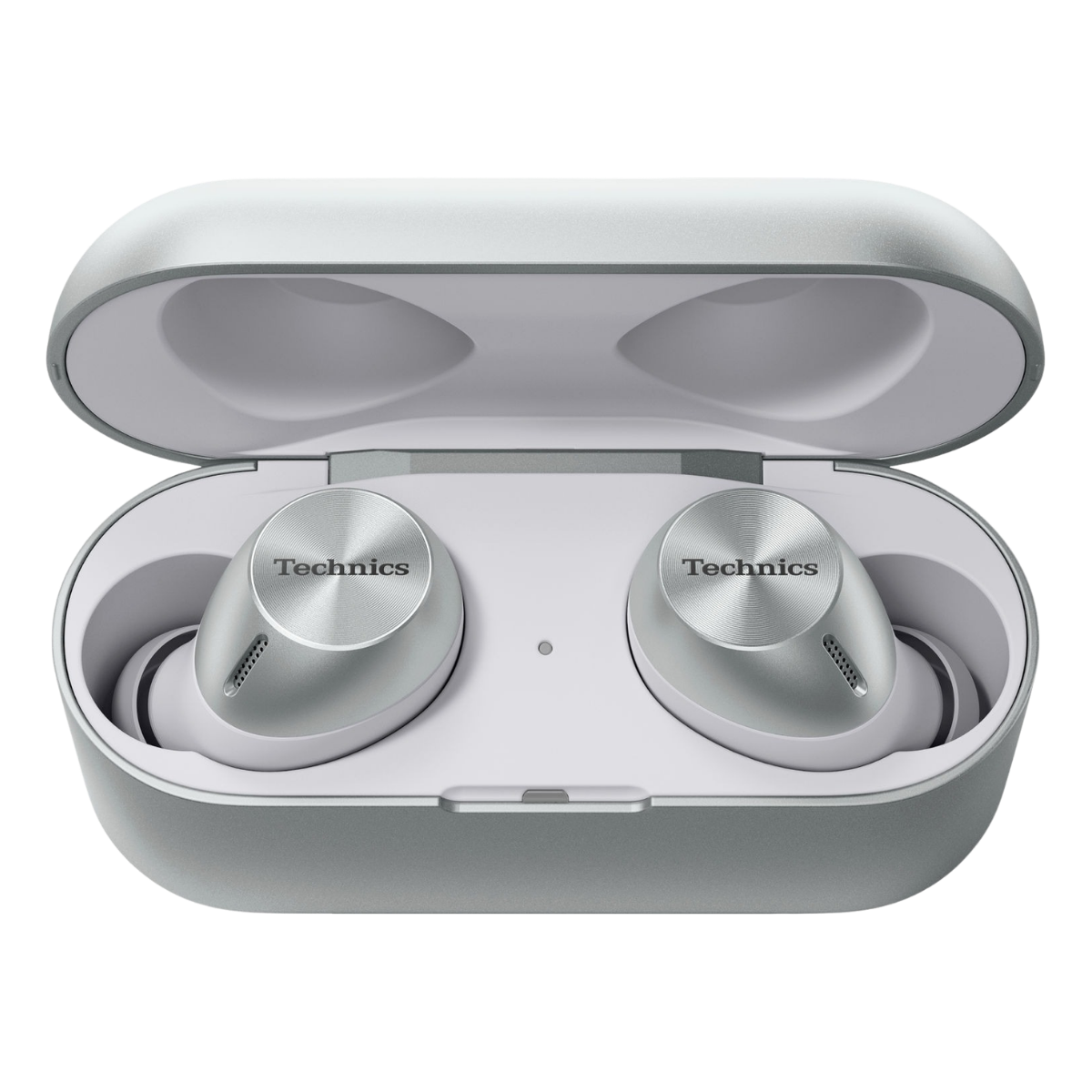 Technics EAH-AZ40M2 True Wireless Noise Cancelling Earbuds with Multipoint Bluetooth Silver #colour_Silver