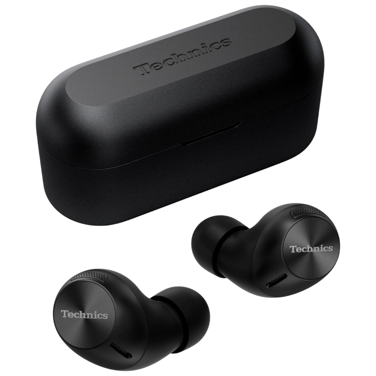 Technics EAH-AZ40M2 True Wireless Noise Cancelling Earbuds with Multipoint Bluetooth Black #colour_Black