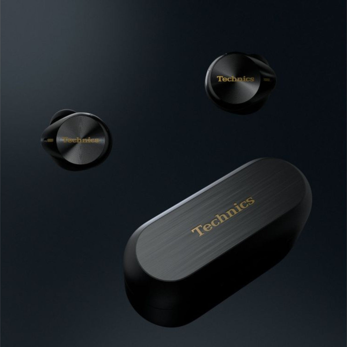 Technics EAH-AZ80 True Wireless Noise Cancelling Earbuds with Multipoint Bluetooth Black #colour_Black