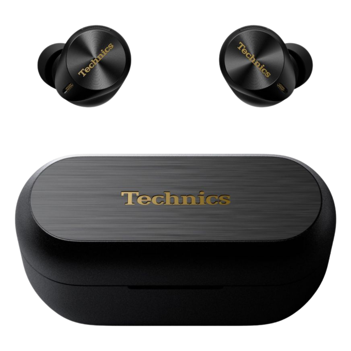 Technics EAH-AZ80 True Wireless Noise Cancelling Earbuds with Multipoint Bluetooth Black #colour_Black