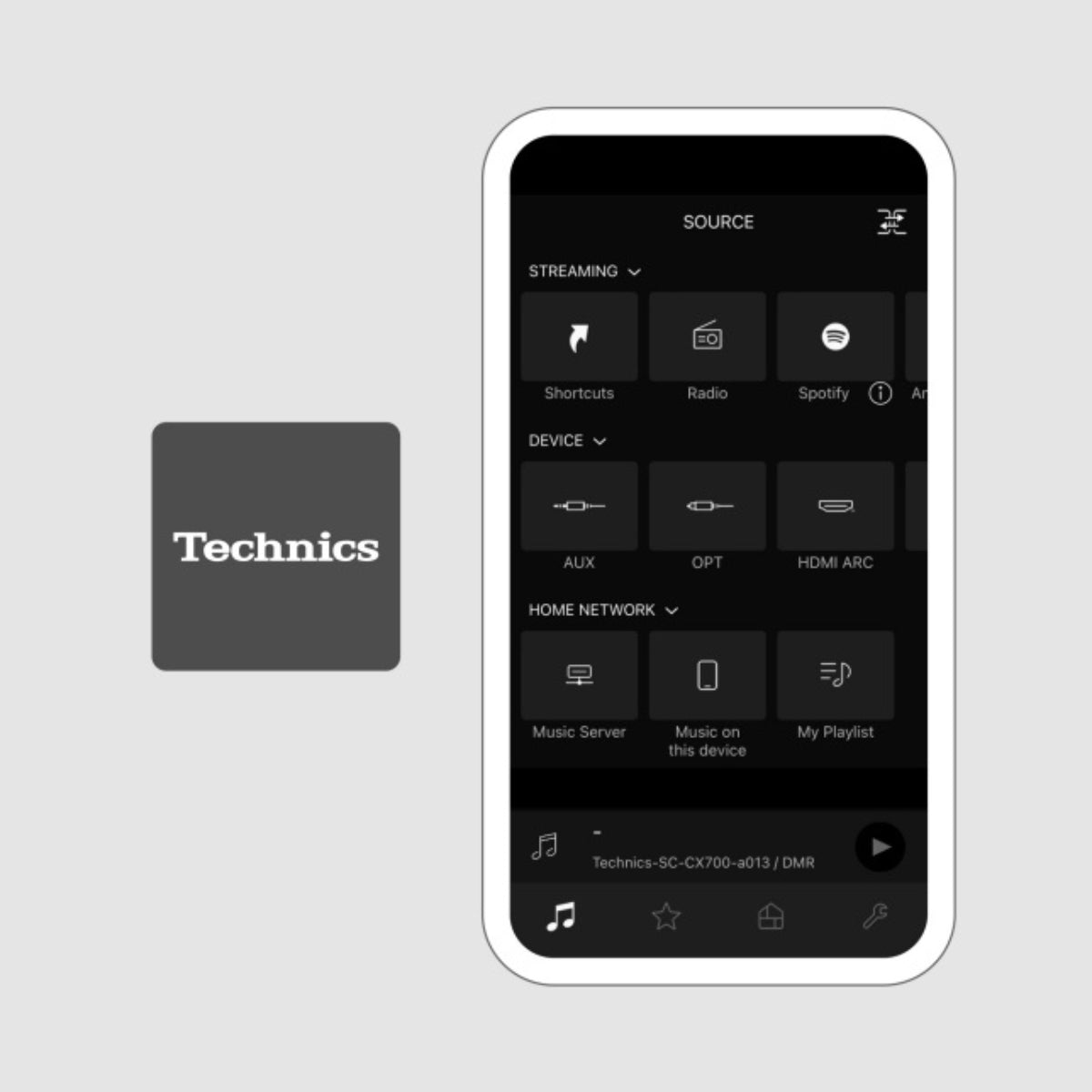 Technics SC-CX700 Wireless Active Speaker System