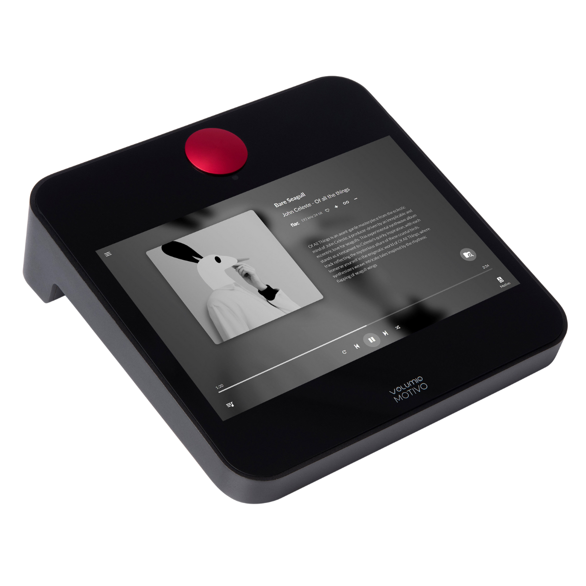 VOLUMIO Motivo Touchscreen Streamer and Headphone Amp