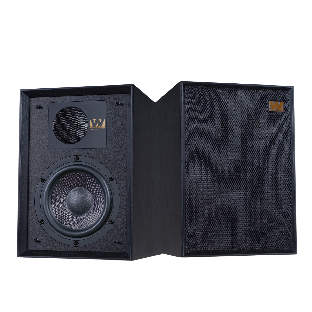 Wharfedale Denton 85th Anniversary Bookshelf Speakers #colour_black
