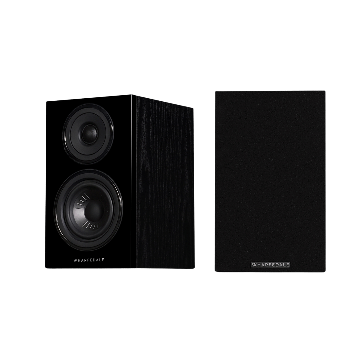 Wharfedale Diamond 12.0 Bookshelf Speakers Black #colour_black
