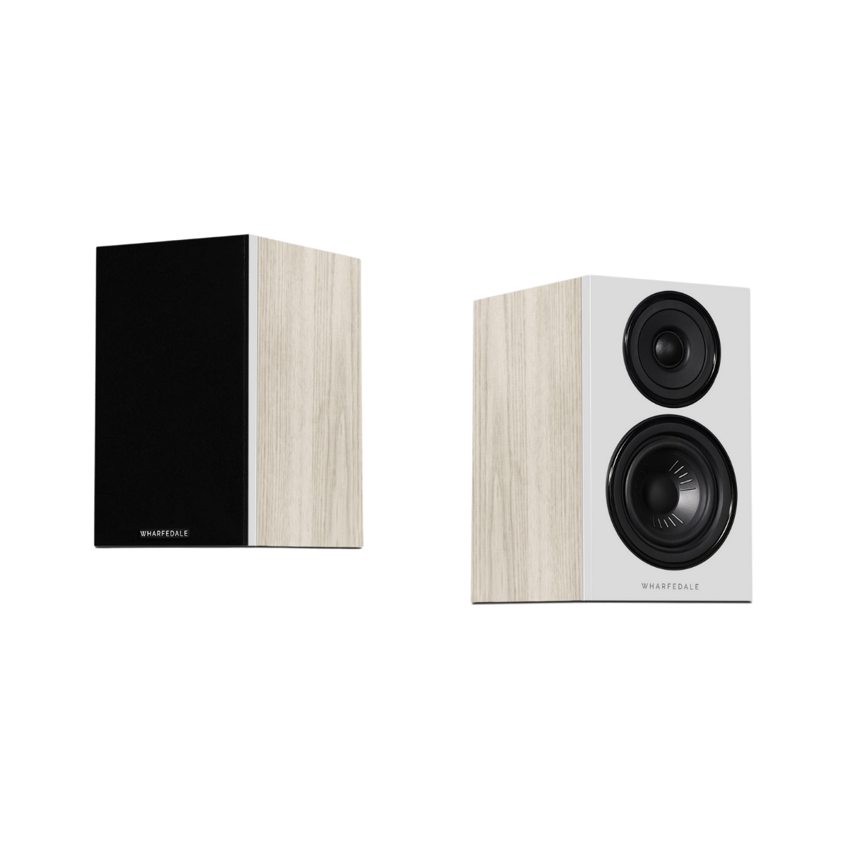 Wharfedale Diamond 12.0 Bookshelf Speakers Light Oak #colour_light oak