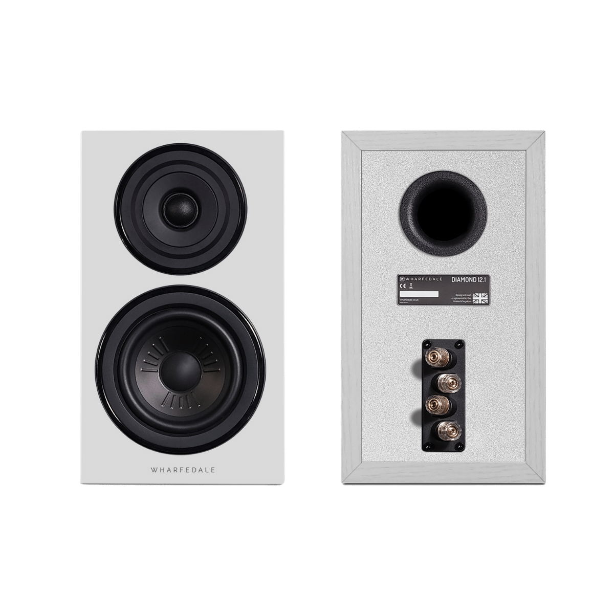 Wharfedale Diamond 12.1 Bookshelf Speaker White #colour_white