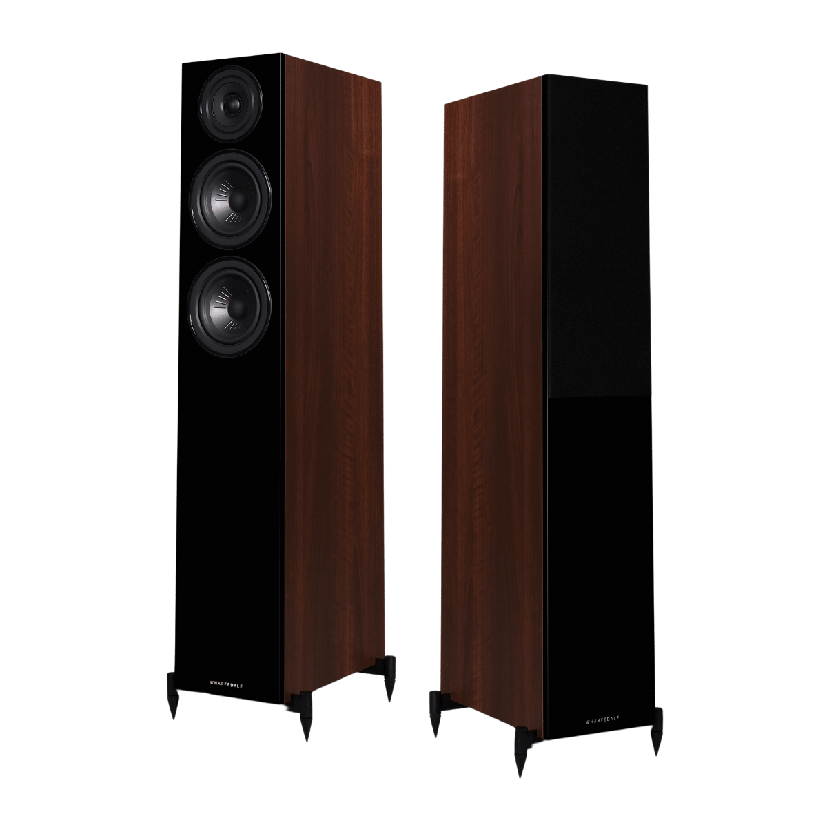Wharfedale Diamond 12.3 Floorstanding Speakers #colour_dark walnut