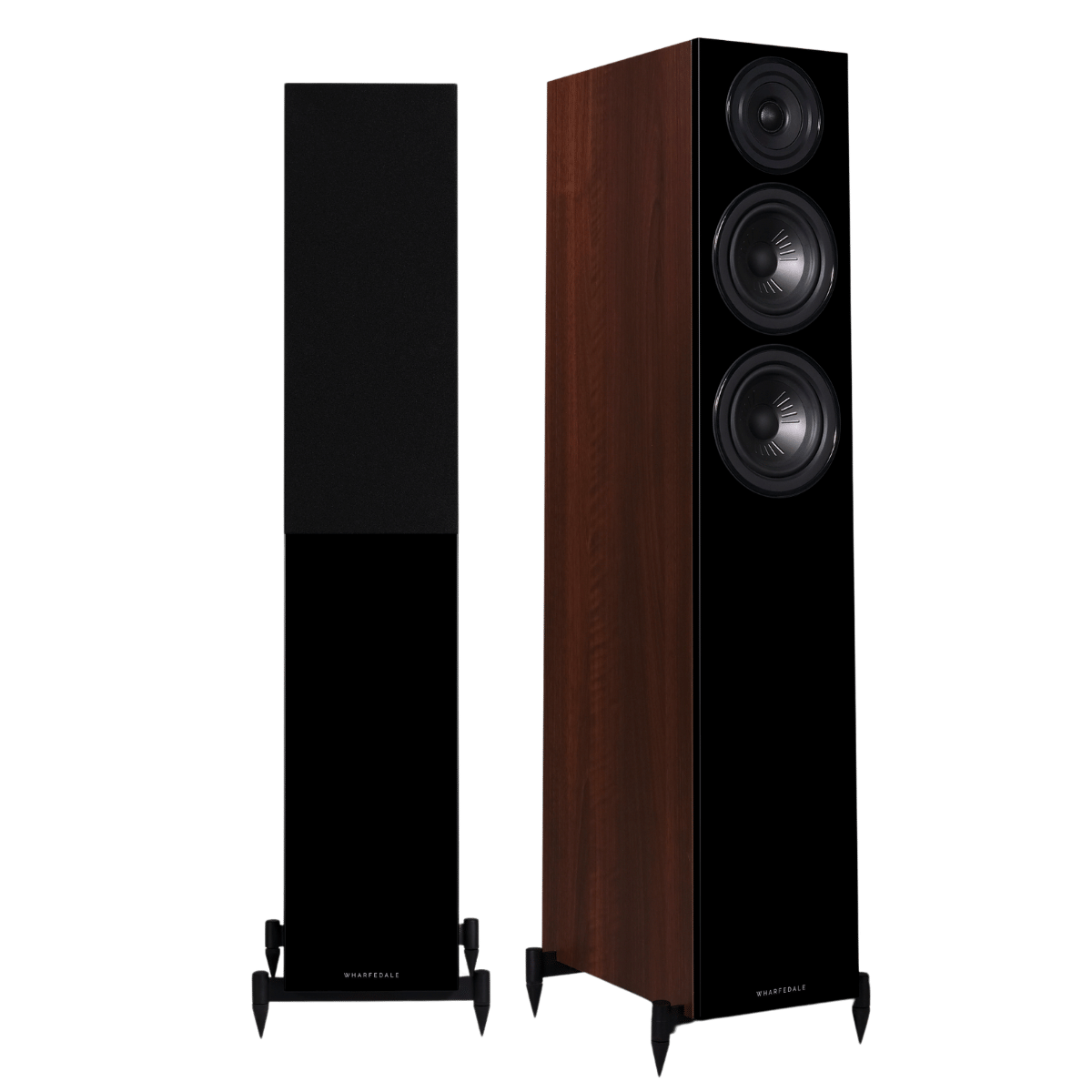 Wharfedale Diamond 12.3 Floorstanding Speakers #colour_dark walnut