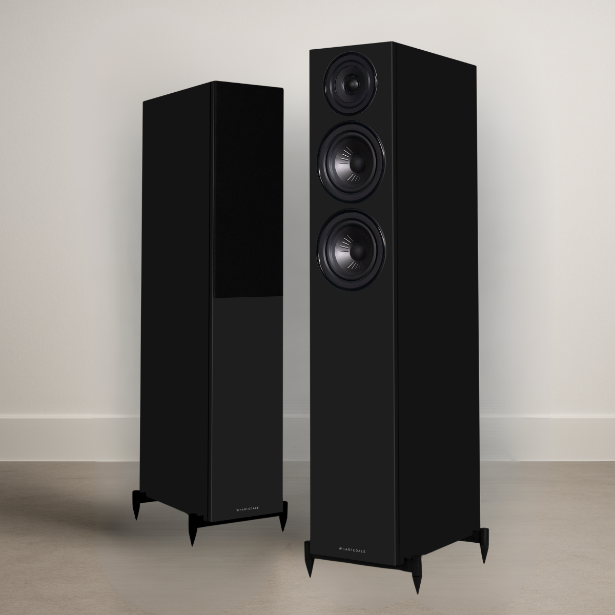Wharfedale Diamond 12.3i Floorstanding Speaker Black #colour_Black