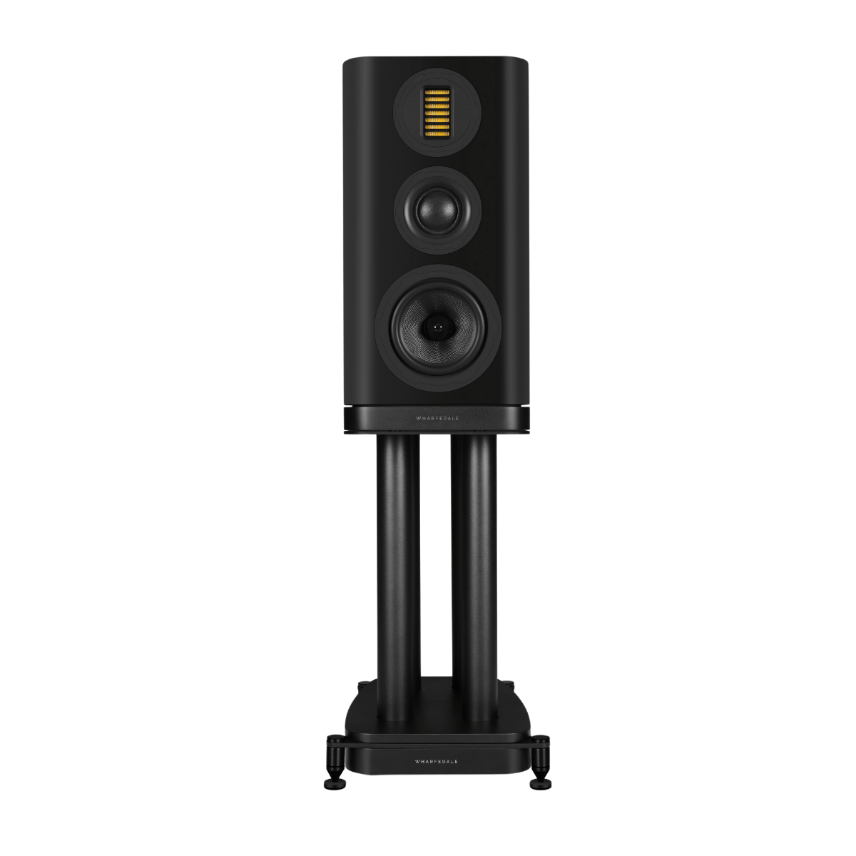 Wharfedale EVO5.2 Standmount Speakers with stand Black #colour_black