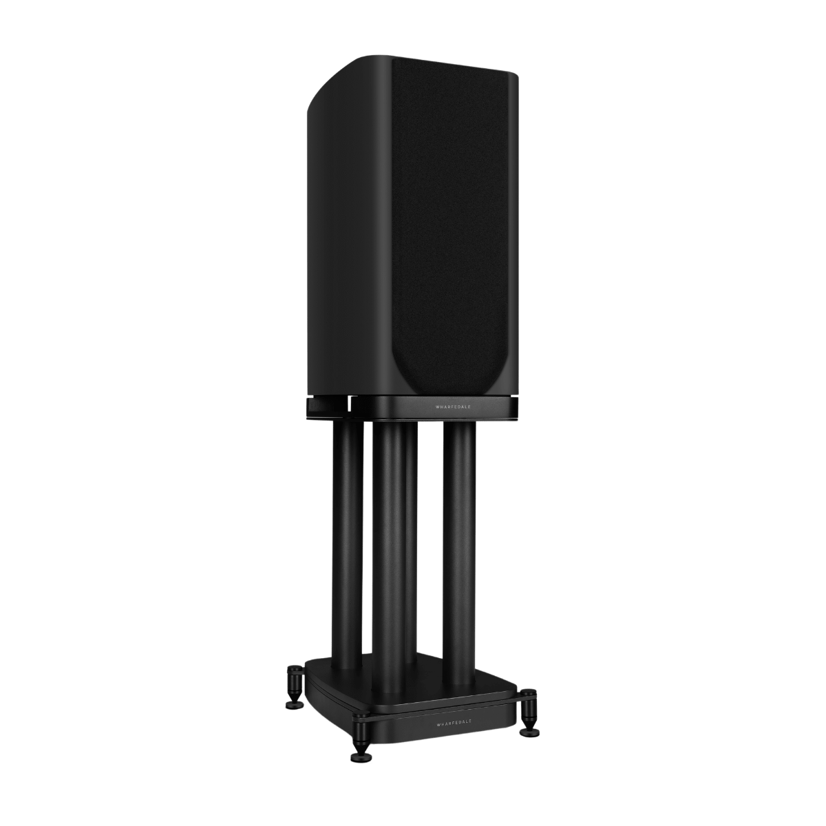 Wharfedale EVO5.2 Standmount Speakers with stand Black #colour_black