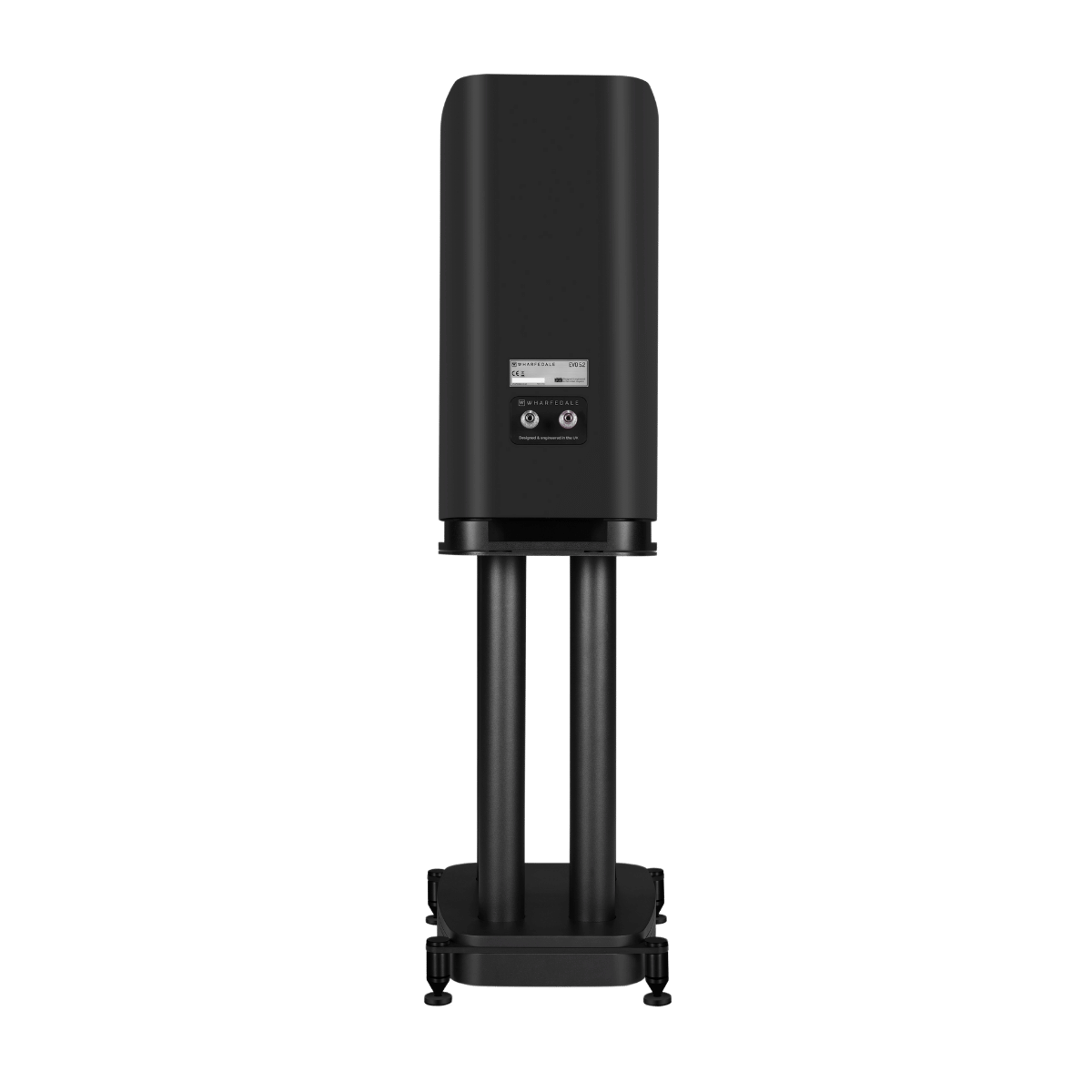 Wharfedale EVO5.2 Standmount Speakers with stand Black #colour_black