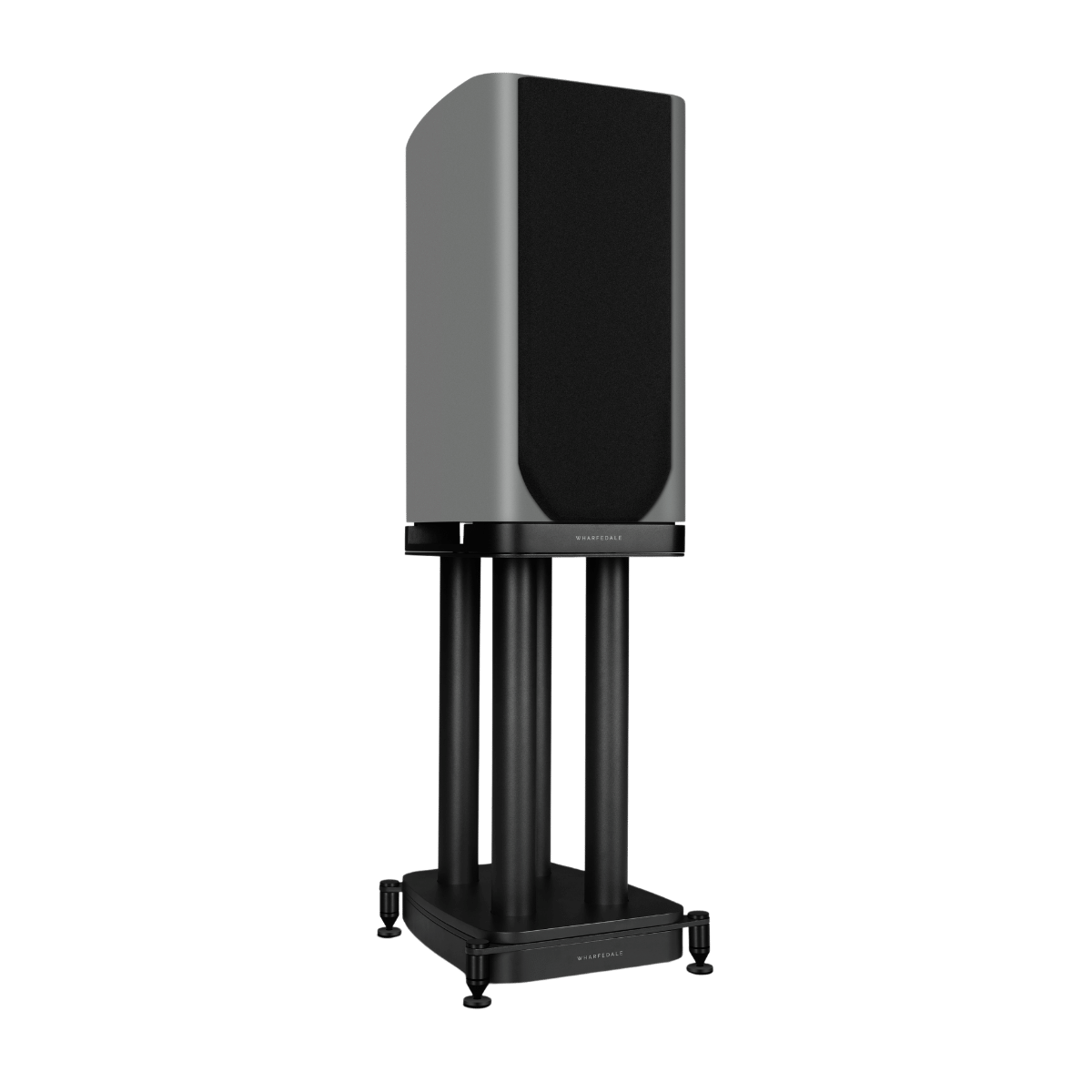 Wharfedale EVO5.2 Standmount Speakers with stand Grey #colour_grey