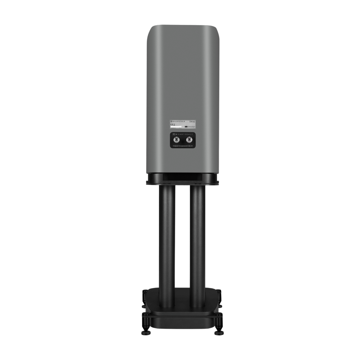 Wharfedale EVO5.2 Standmount Speakers with stand Grey #colour_grey