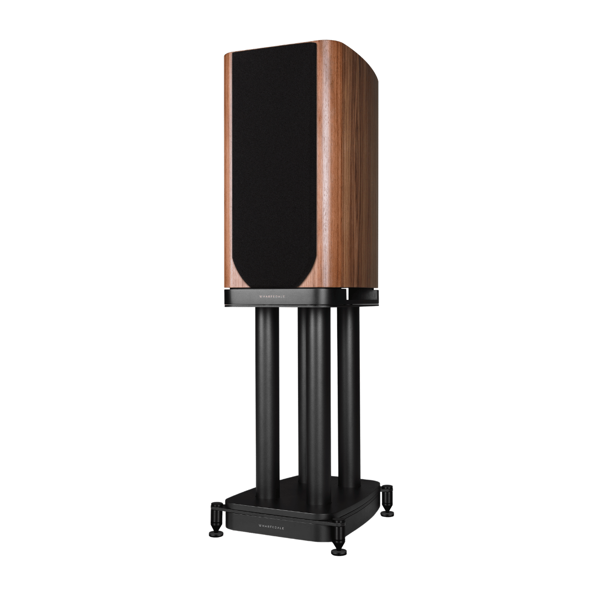 Wharfedale EVO5.2 Standmount Speakers with stand Walnut #colour_walnut
