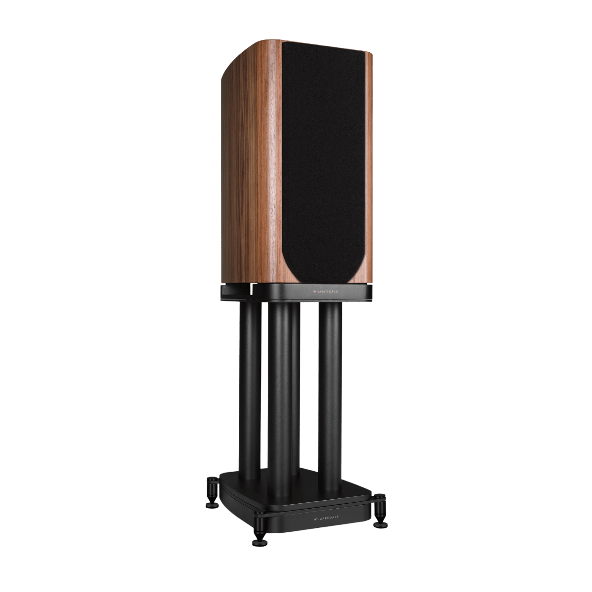 Wharfedale EVO5.2 Standmount Speakers with stand Walnut #colour_walnut