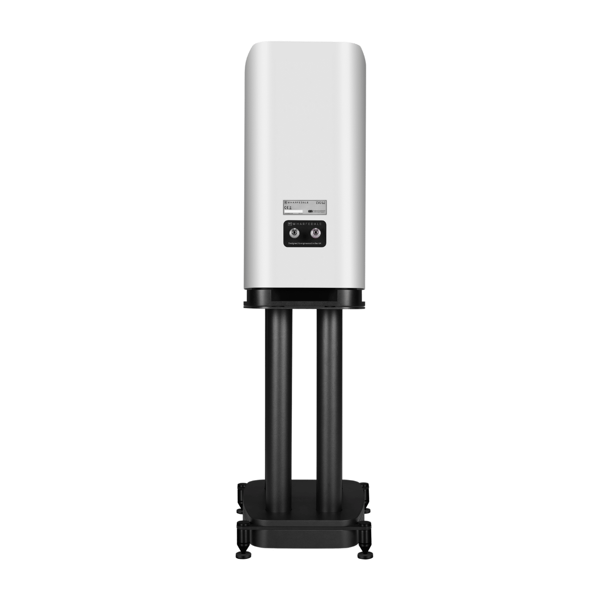 Wharfedale EVO5.2 Standmount Speakers with stand White #colour_white