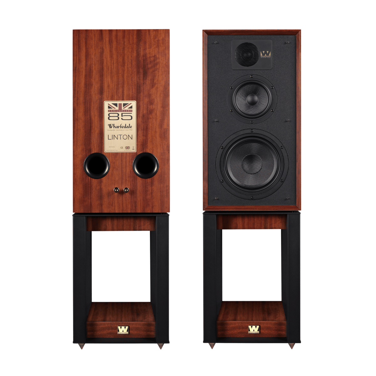 Wharfedale Linton Speaker Mahogany #colour_mahogany