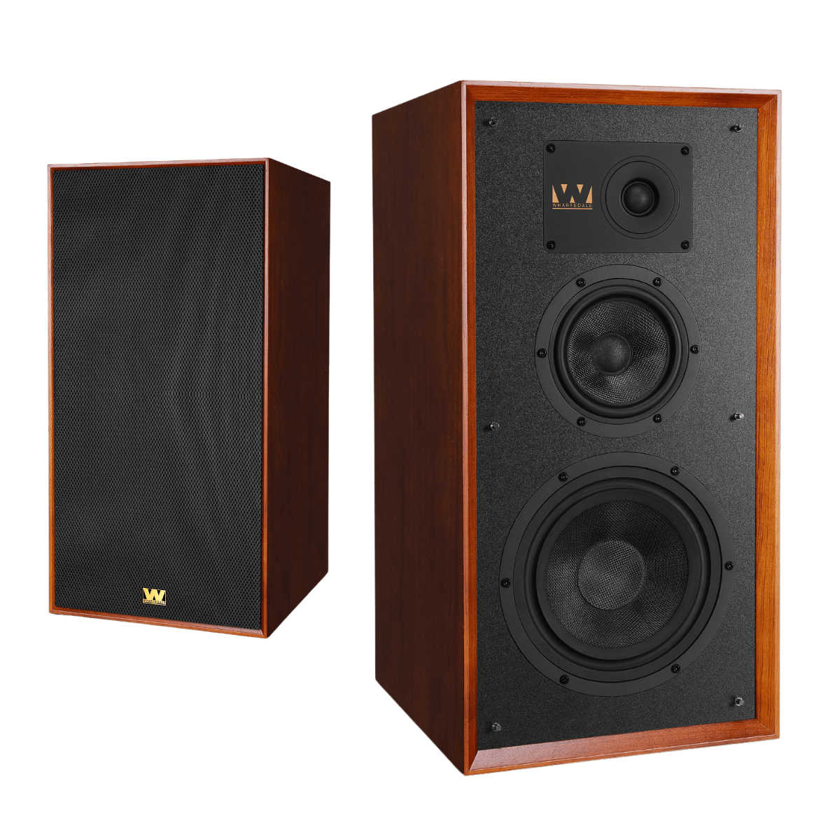 Wharfedale Super Linton Loudspeakers Mahogany #colour_mahogany