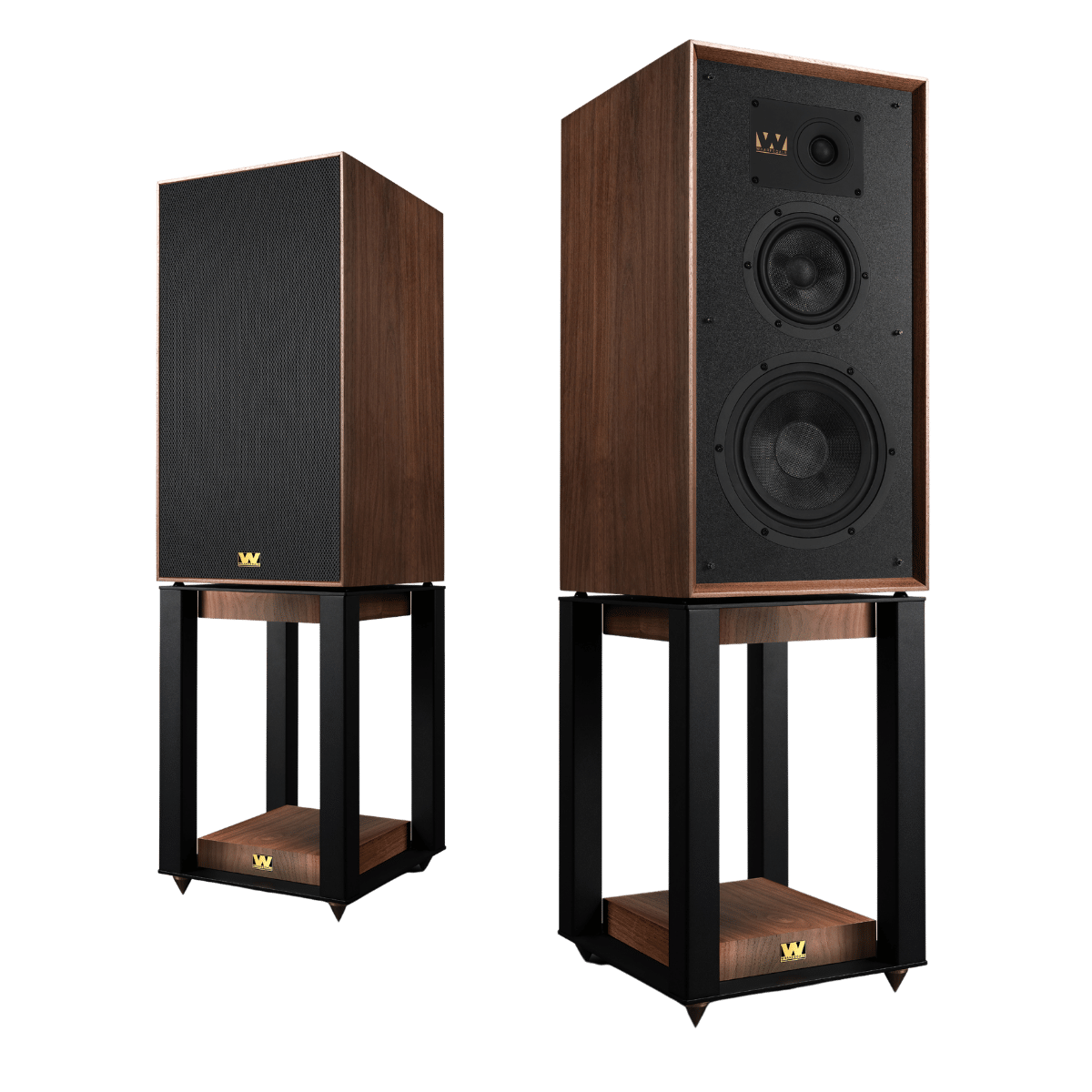 Wharfedale Super Linton Loudspeakers Walnut #colour_walnut