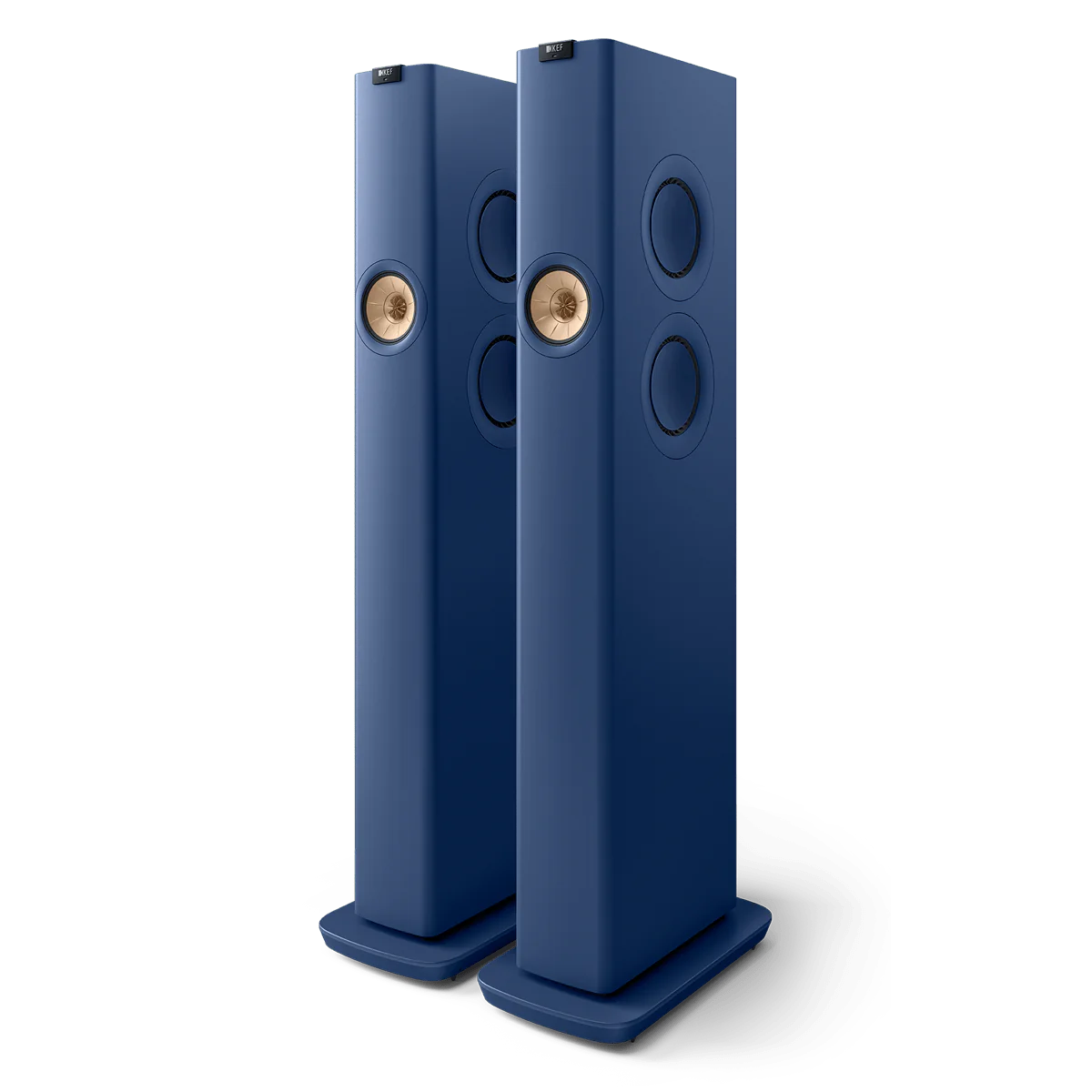 KEF LS60 Wireless | Active Floorstanding Speakers #colour_royal blue